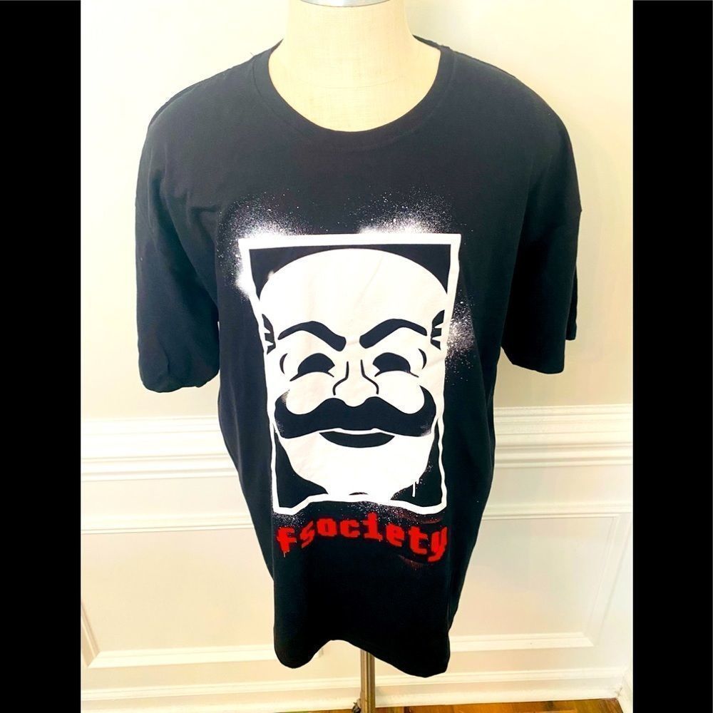 Loot Crate Mr Robot Fsociety Tshirt - image 1